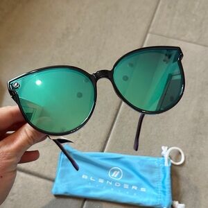 Blue and Purple Sunglasses